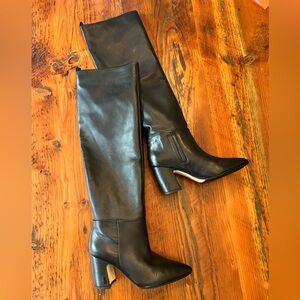 Sam Edelman Black Heeled Boots